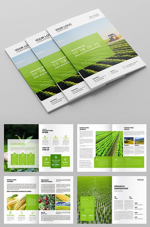 绿色农产品画册农业画册